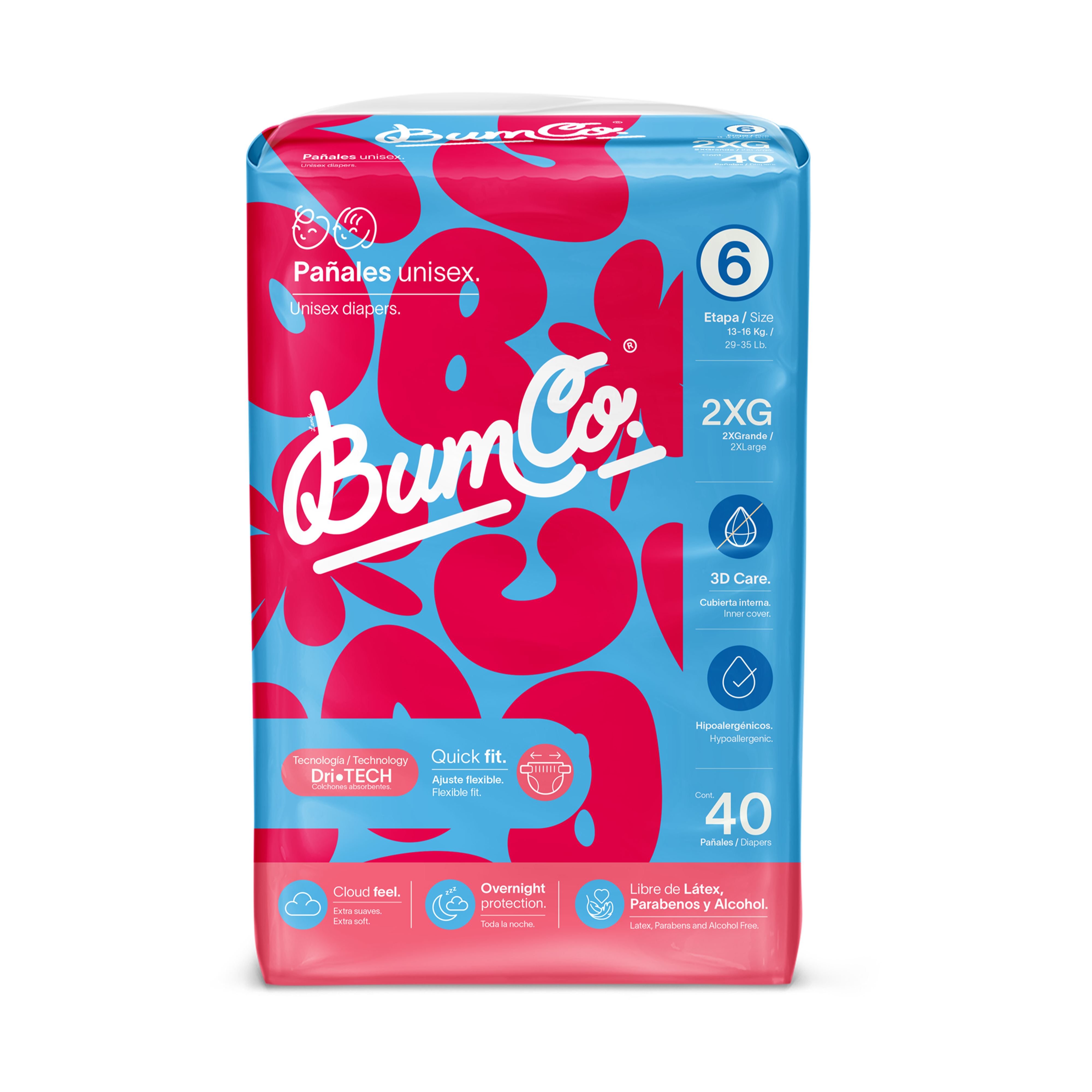 Pañales para bebé | Etapa 6 - 2XG 13 a 16 kg