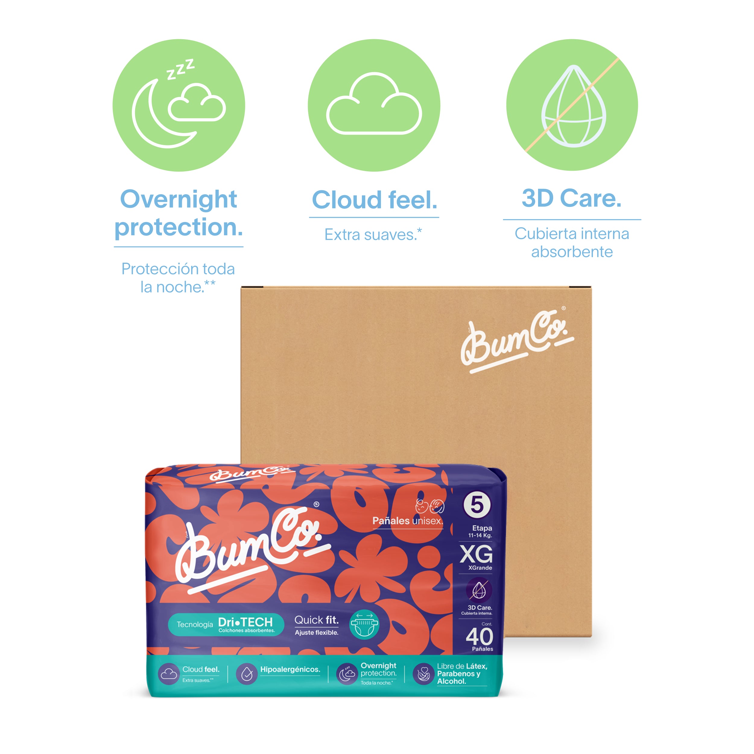 Pañales para bebé | Etapa 5 - XG 11 a 14 kg