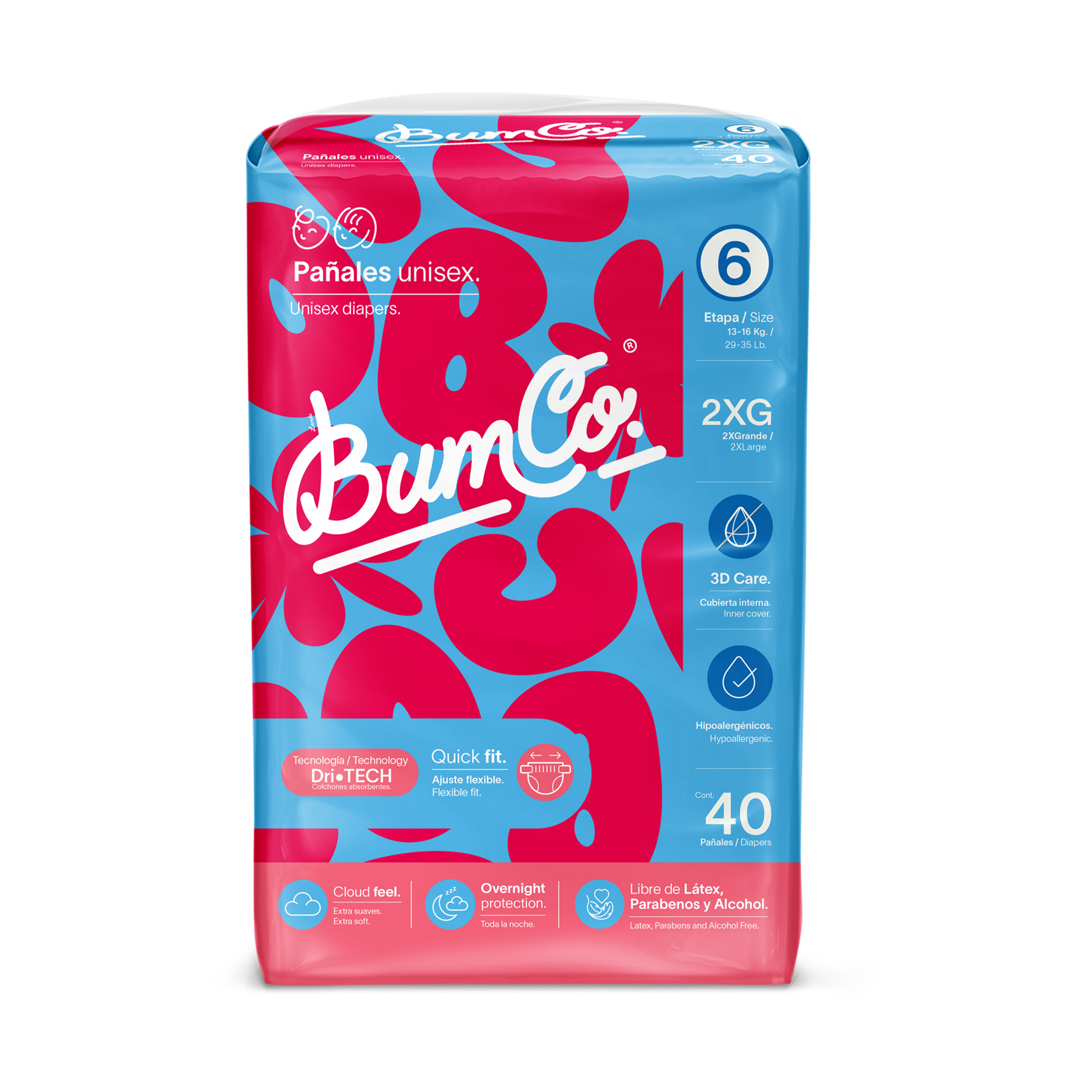 Pañales para bebé | Etapa 6 - 2XG 13 a 16 kg
