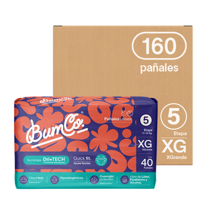 Pañales para bebé | Etapa 5 - XG 11 a 14 kg | 160 pañales