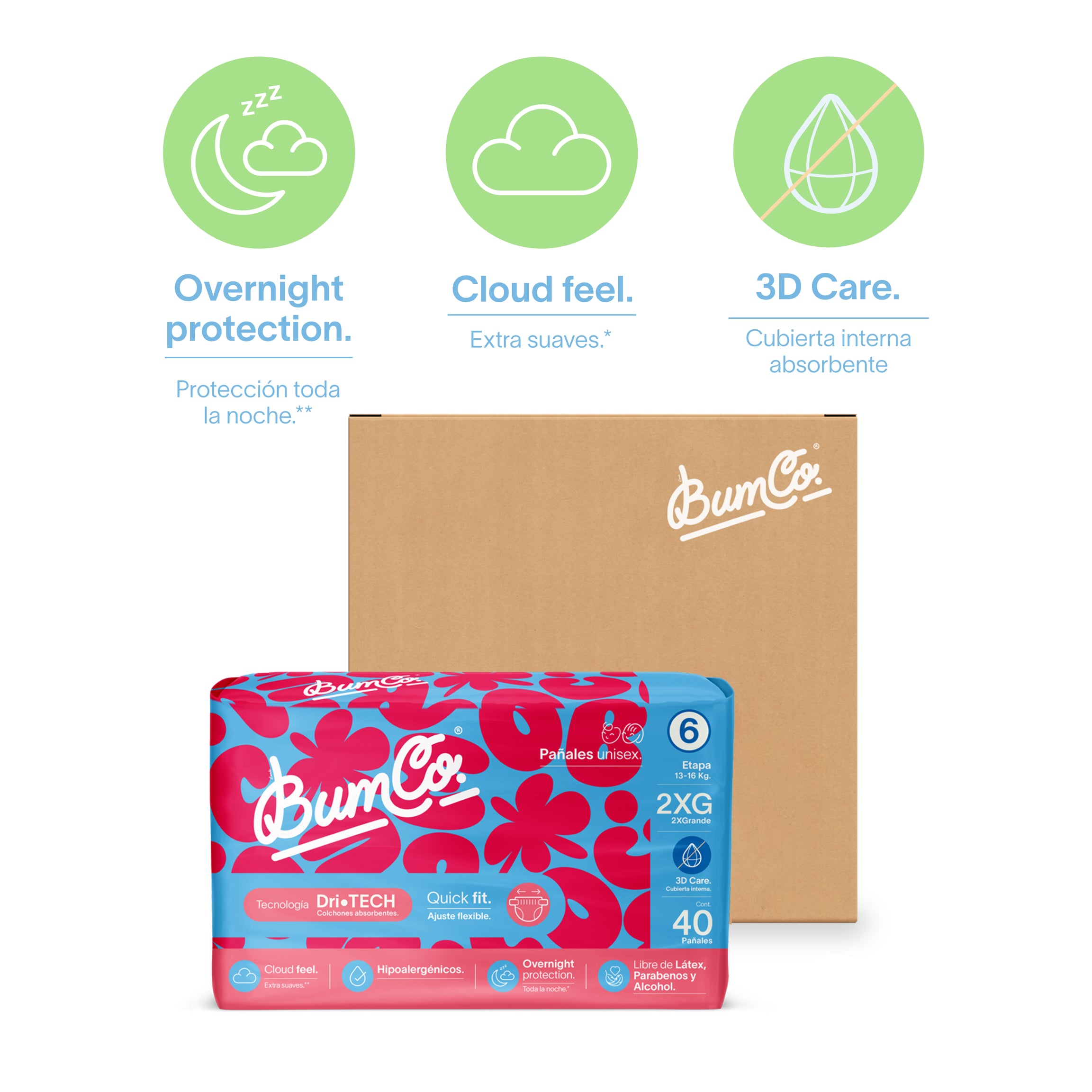 Pañales para bebé | Etapa 6 - 2XG 13 a 16 kg